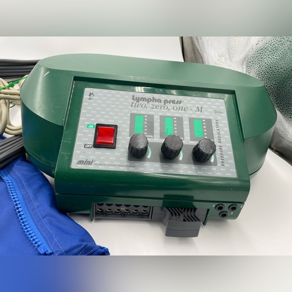 Lympha Press Lymphatic Massage Pump Mini 201M w/ One 6' Hose - Tested & Working. - Picture 8 of 13